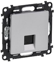 Розетка телефонная без рамки Legrand Valena Life 1-м. RJ11 алюминий картинка